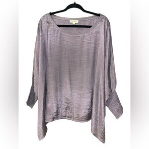 EE:Some purple flowy long sleeve top